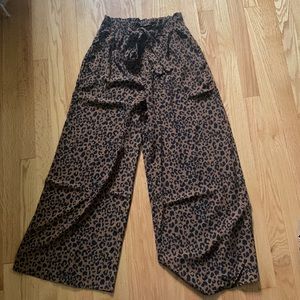 Cheetah Print Pants.